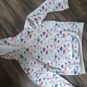 Women's Size 2x Dinosaur print Hoodie